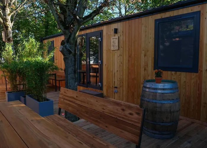 Racoon - Aussergewoehnliches Tinyhauserlebnis Beim Reptilienzoo Reptilium 度假居 朗道因德普法尔茨