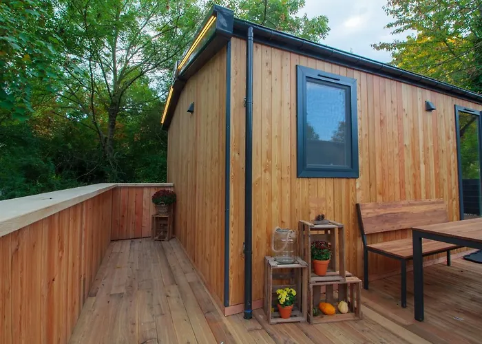 度假居 Racoon - Aussergewoehnliches Tinyhauserlebnis Beim Reptilienzoo Reptilium *