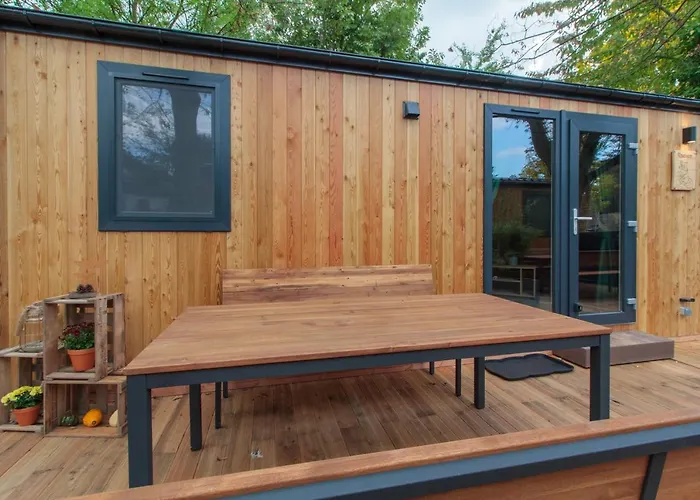 度假居 Racoon - Aussergewoehnliches Tinyhauserlebnis Beim Reptilienzoo Reptilium 朗道因德普法尔茨