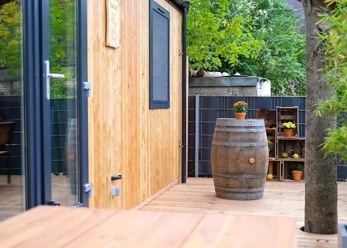 度假居 Racoon - Aussergewoehnliches Tinyhauserlebnis Beim Reptilienzoo Reptilium